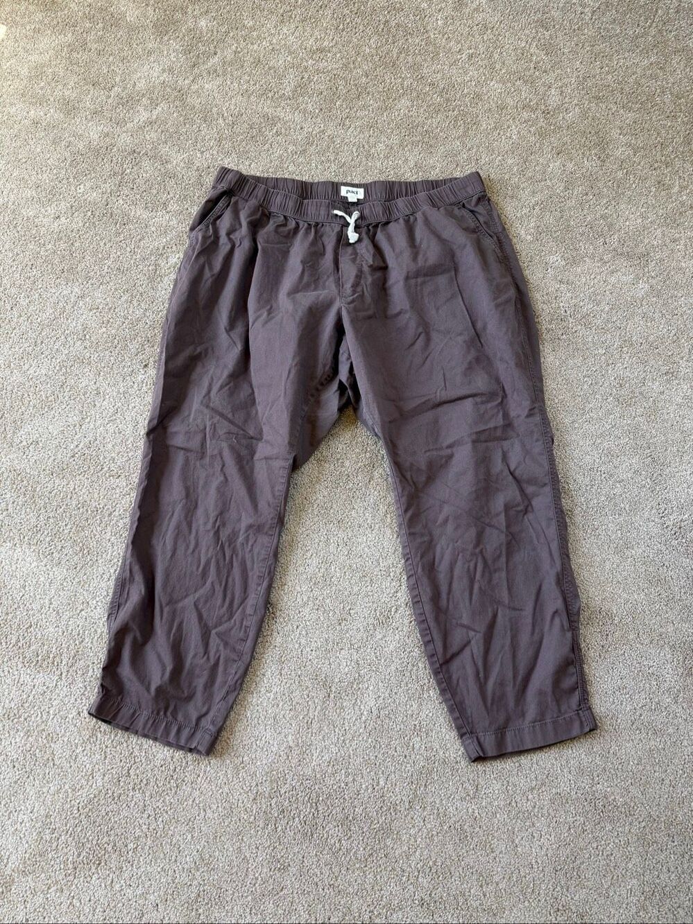 Pact Brown Organic Cotton Pants